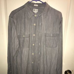 Men’s J Crew long sleeve button up shirt Large